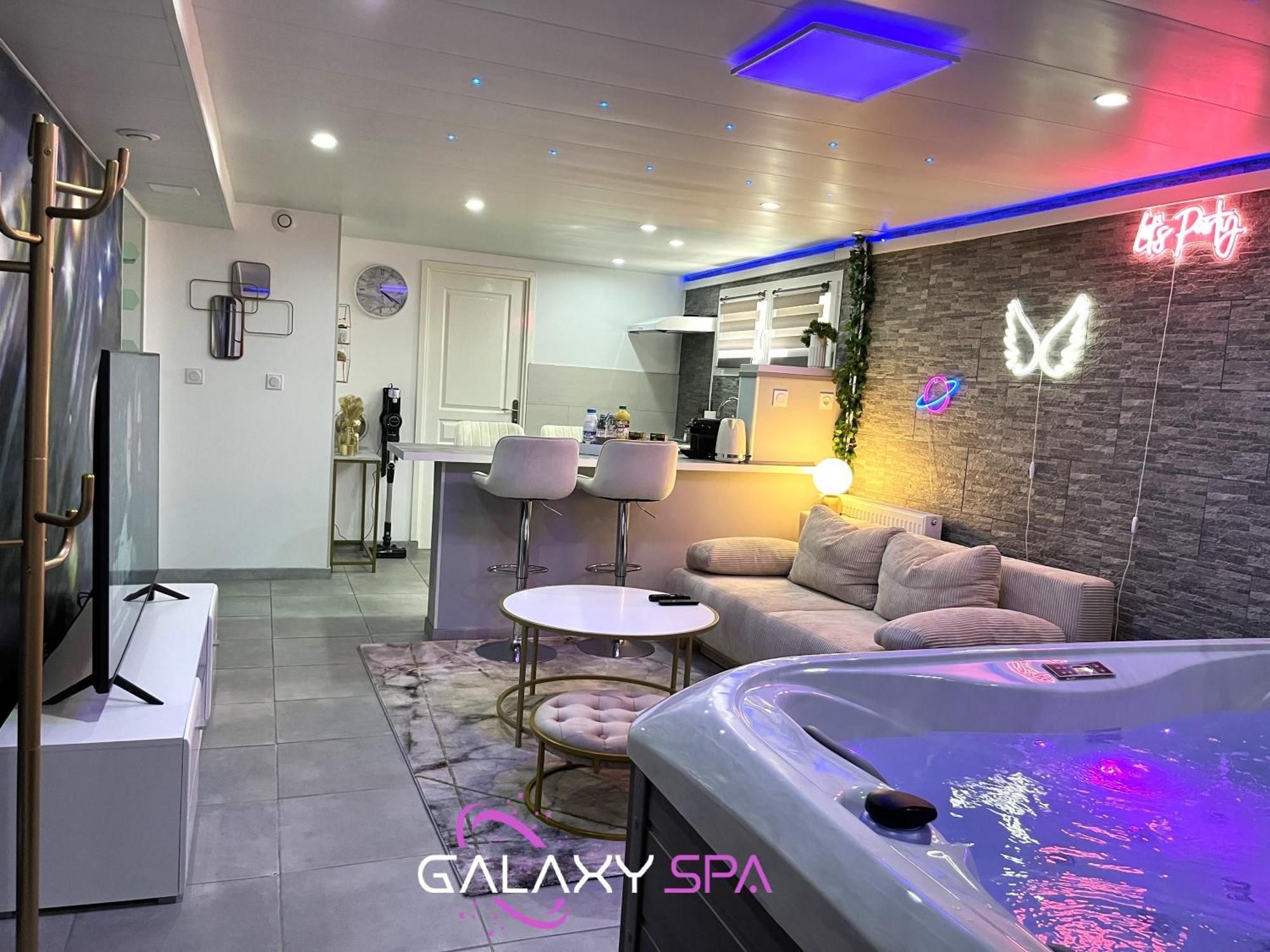 Galaxy Spa - Suite Mercure Jacuzzi Privatif Champigneulles Exterior foto